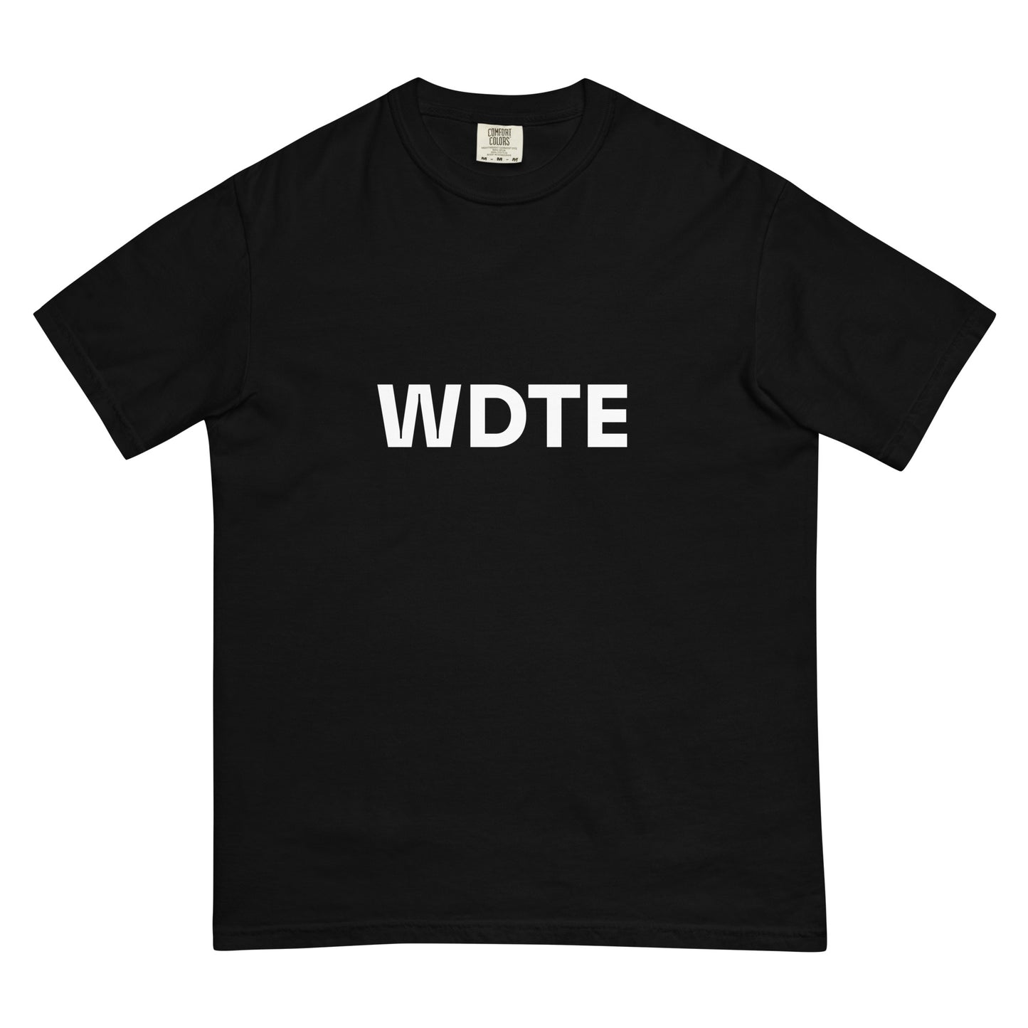 WDTE Unisex garment-dyed heavyweight t-shirt