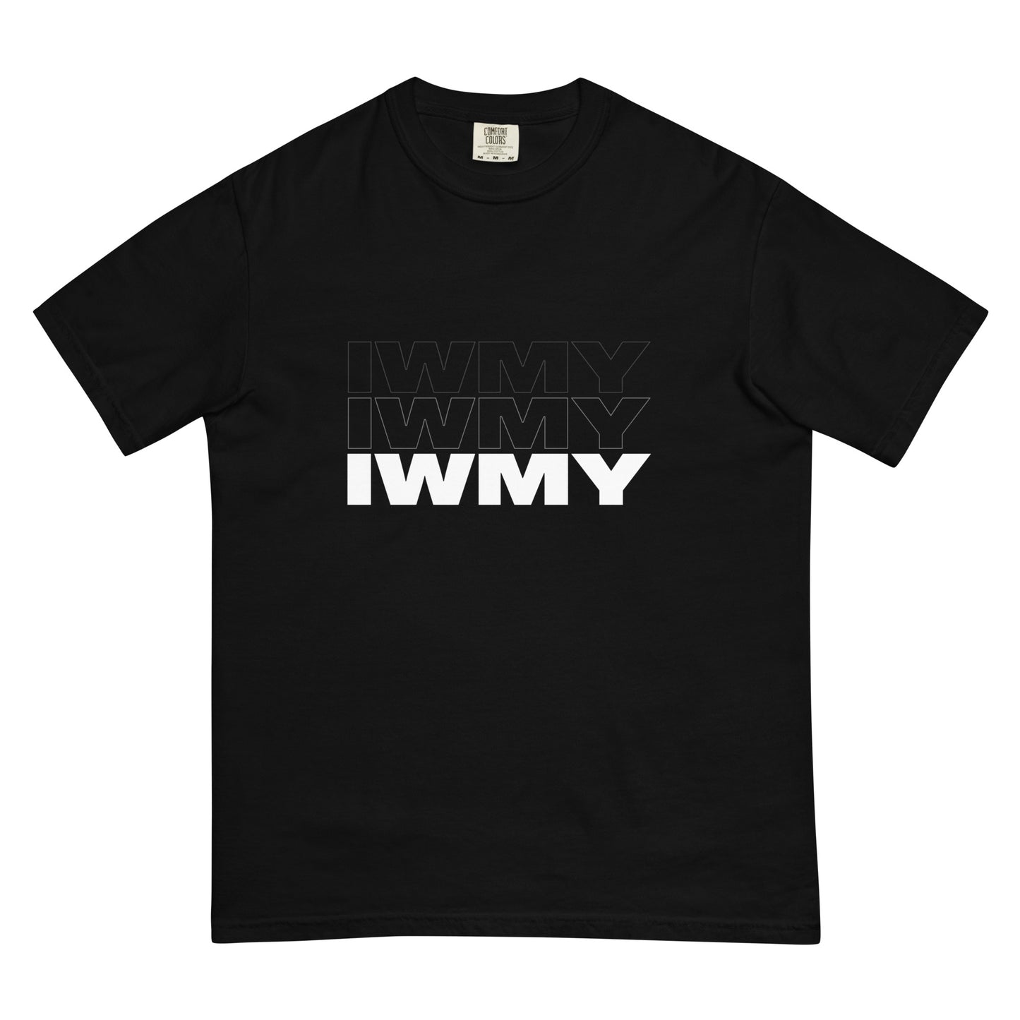 IWMY Unisex garment-dyed heavyweight t-shirt