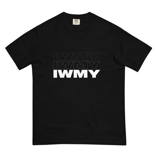 IWMY Unisex garment-dyed heavyweight t-shirt