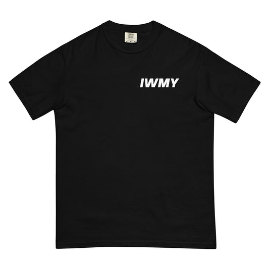 IWMY Unisex garment-dyed heavyweight t-shirt