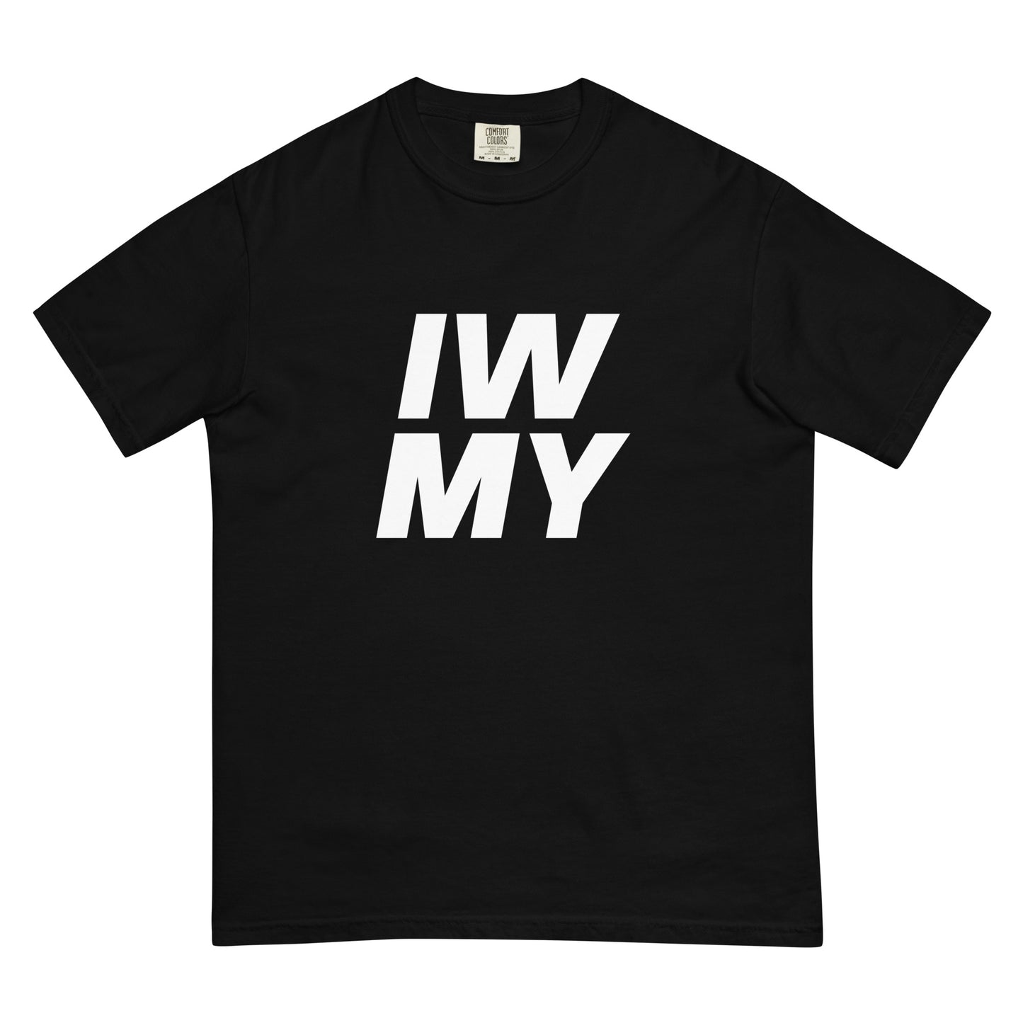 IWMY Unisex garment-dyed heavyweight t-shirt