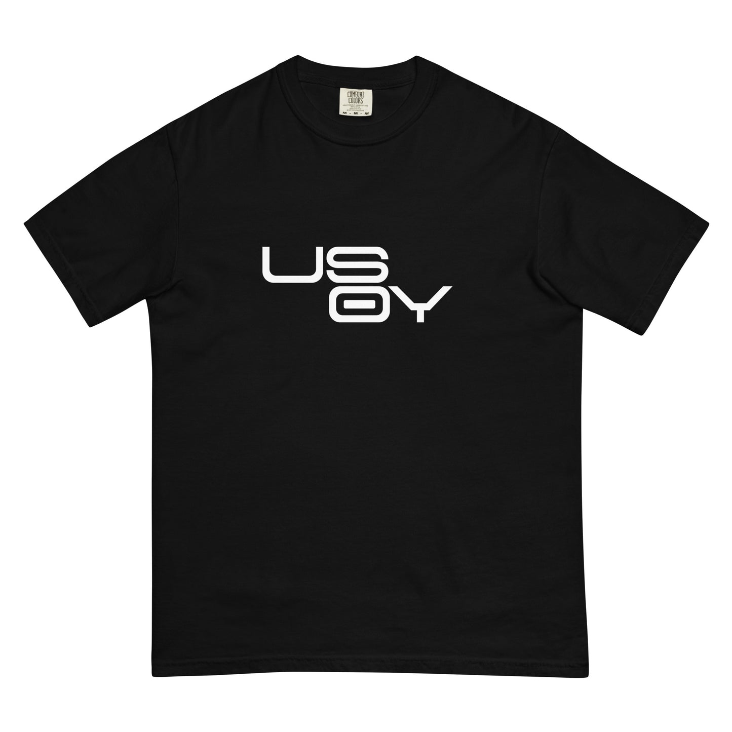 USOY Unisex garment-dyed heavyweight t-shirt