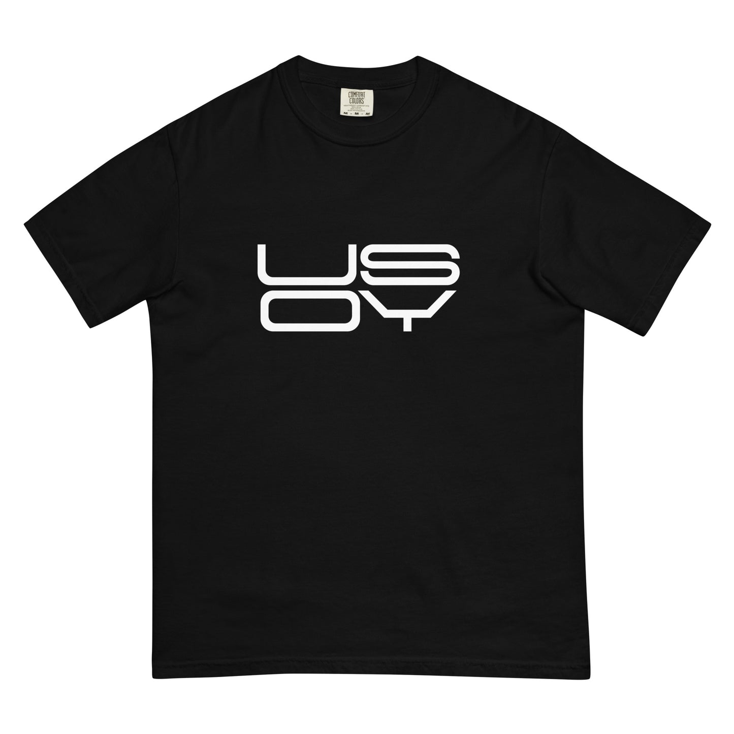 USOY Unisex garment-dyed heavyweight t-shirt