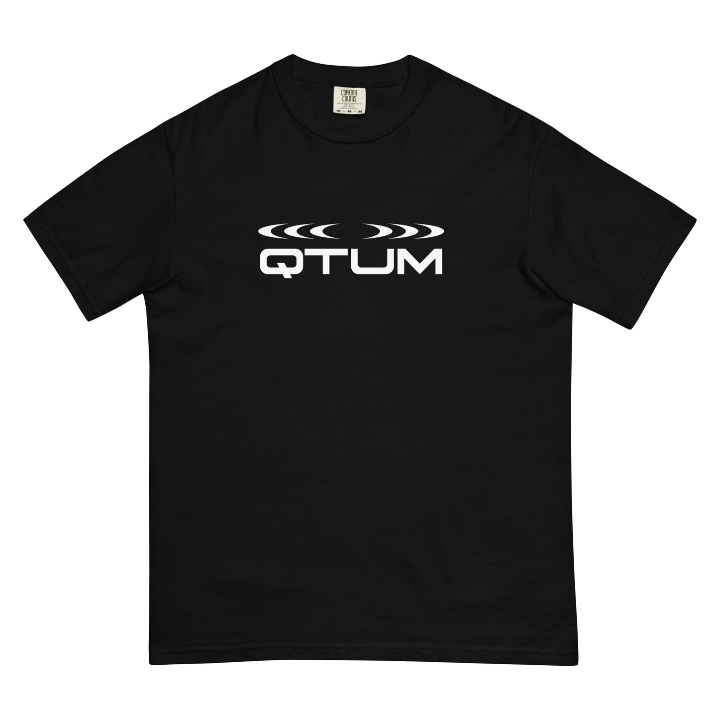 QTUM Unisex garment-dyed heavyweight t-shirt